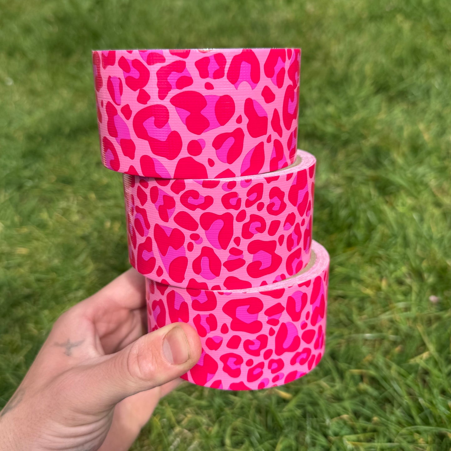 Pink Leopard Bar Tape