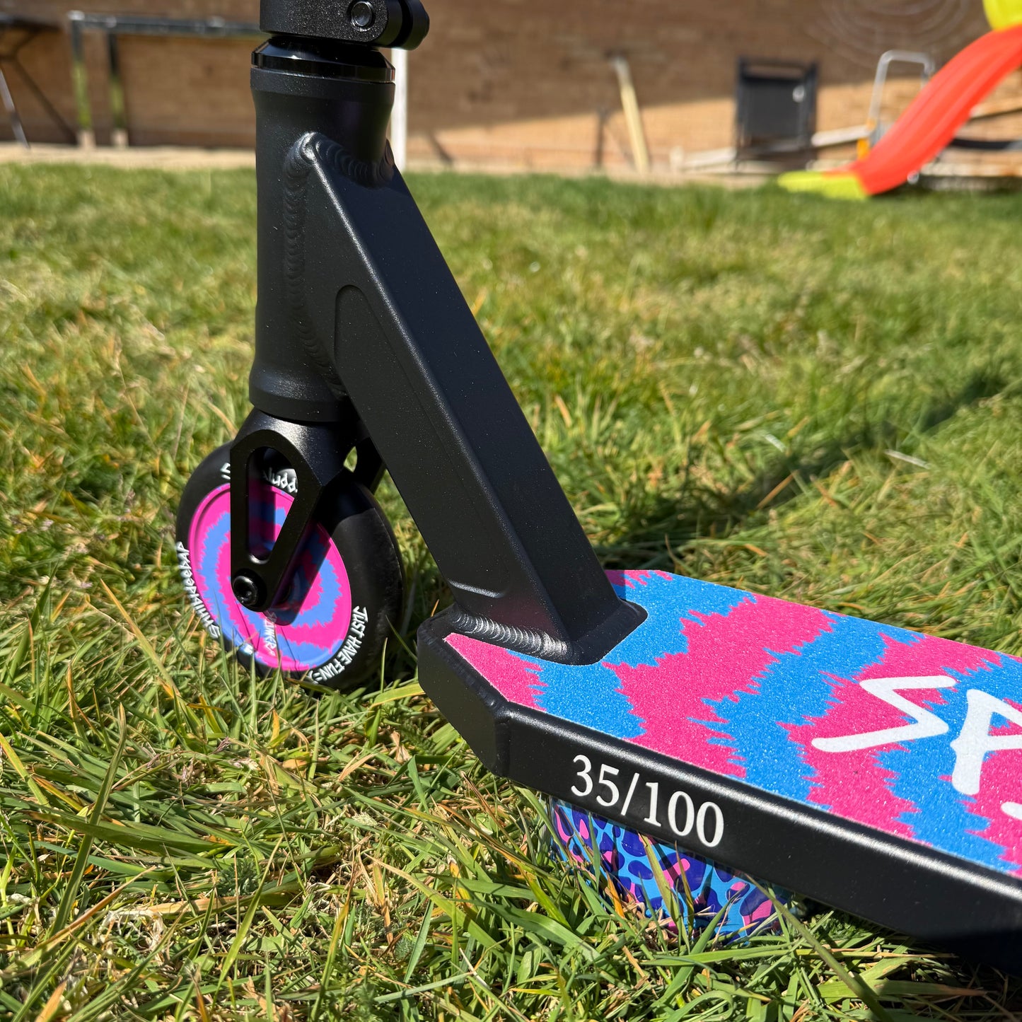 Pink & Blue Complete Scooter