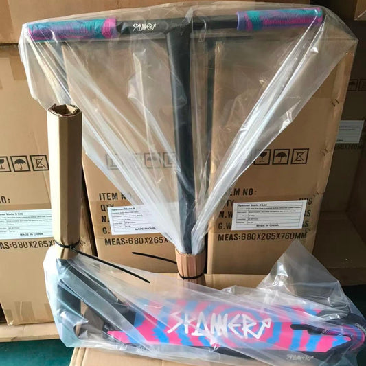 Pink & Blue Spiral Complete Scooter (PRE-ORDER)
