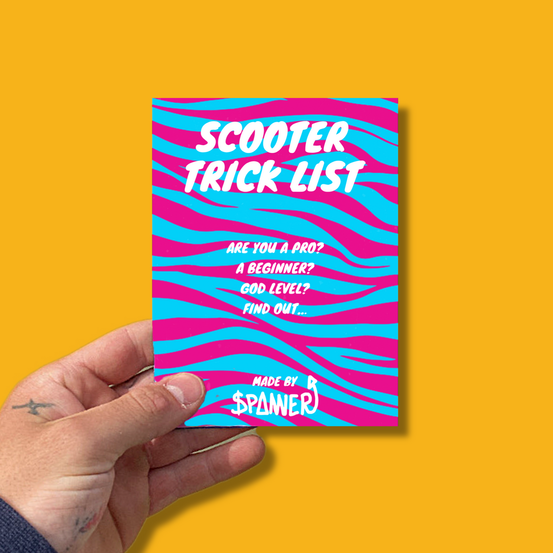Scooter Trick List – Spanner.Store