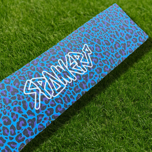 Blue & Purple Leopard Print Griptape