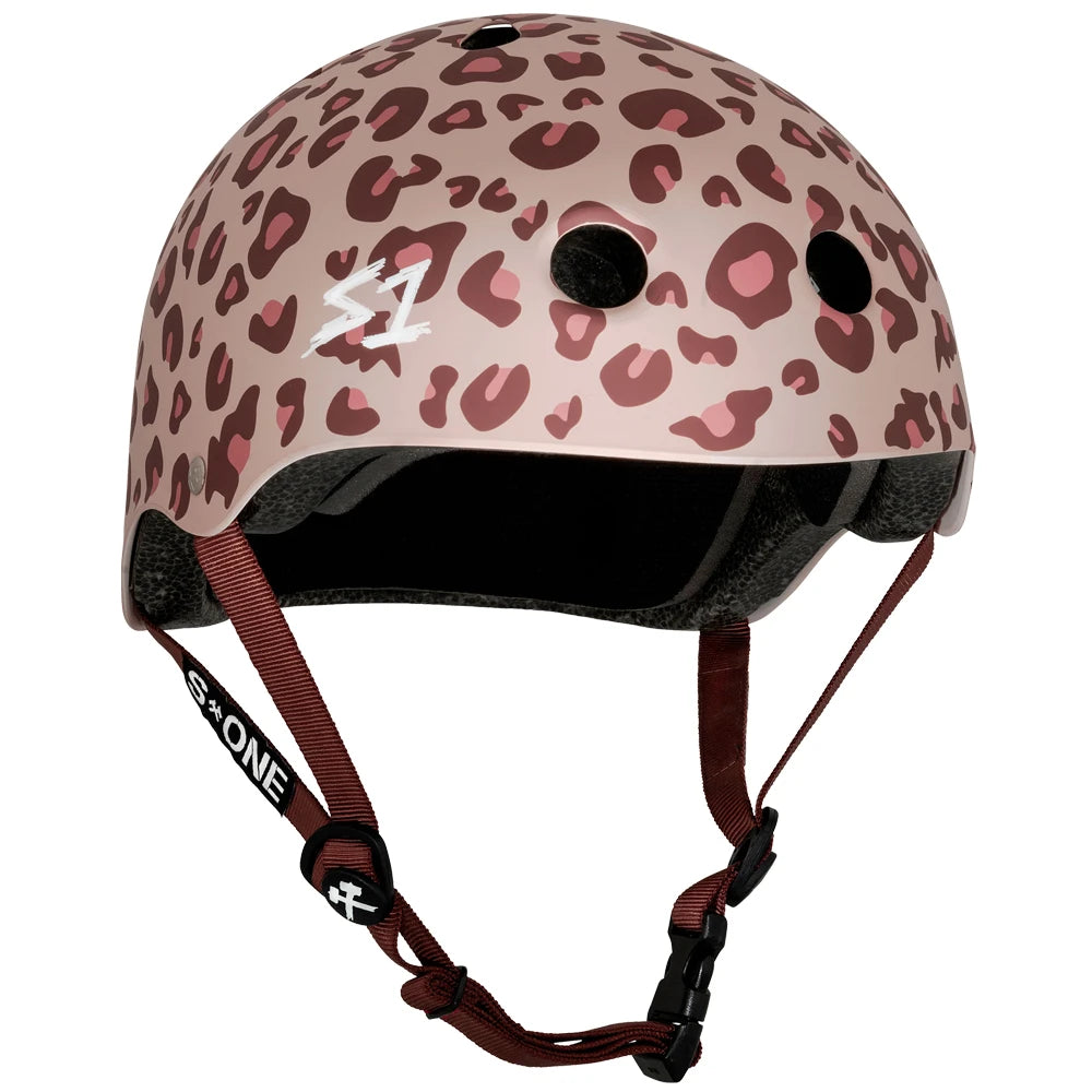 LIGHT PINK CHEETAH - S1 LIFER HELMET