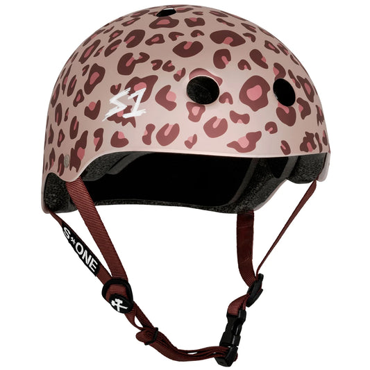 LIGHT PINK CHEETAH - S1 LIFER HELMET