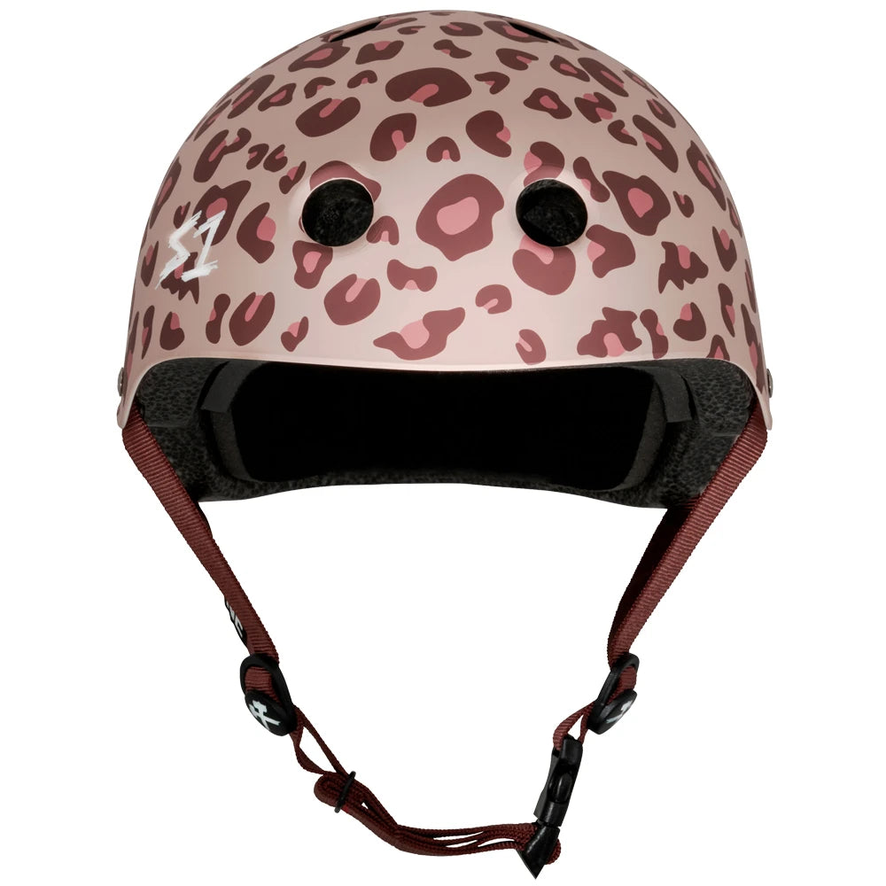 LIGHT PINK CHEETAH - S1 LIFER HELMET